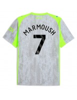 Moške Nogometnih dresov Manchester City Omar Marmoush #7 Tretji 2025-26 Kratki rokavi